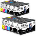 DOUBLE D 950XL 951XL Ink Cartridges for HP Officejet Pro 8600 8610 (10 Pack)