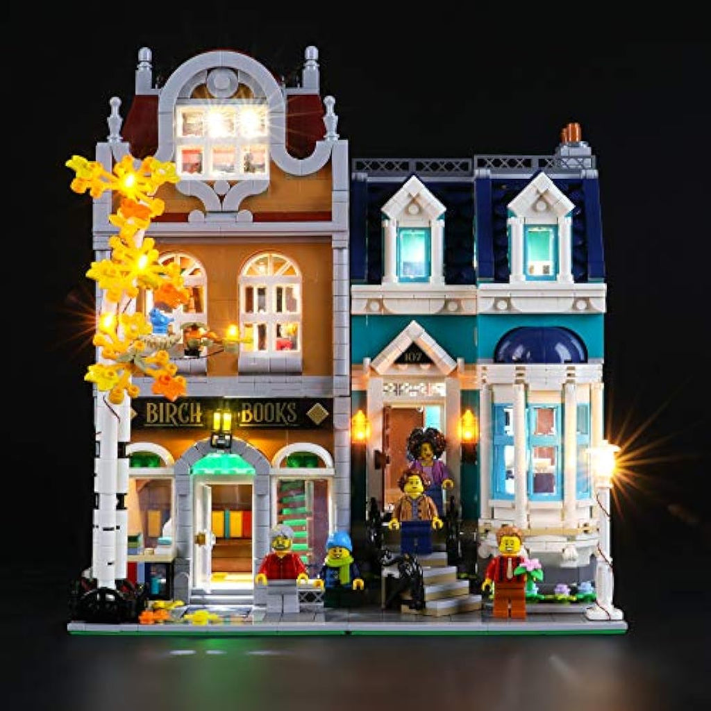 Briksmax LED Lighting Kit for LEGO 10270 Bookshop Building Model