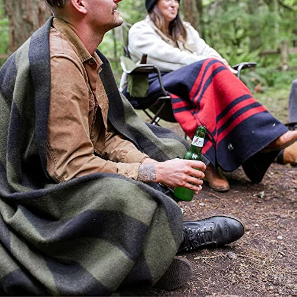 Arcturus Heavyweight Wool Blanket – 4.5lbs Washable Camping Blanket