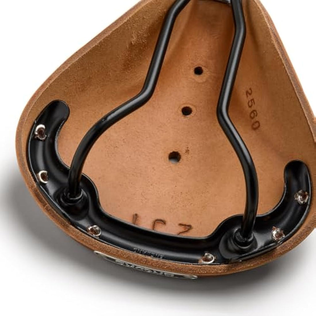 Brooks England B17 Leather Bicycle Saddle – Vegetable Tanned Steel