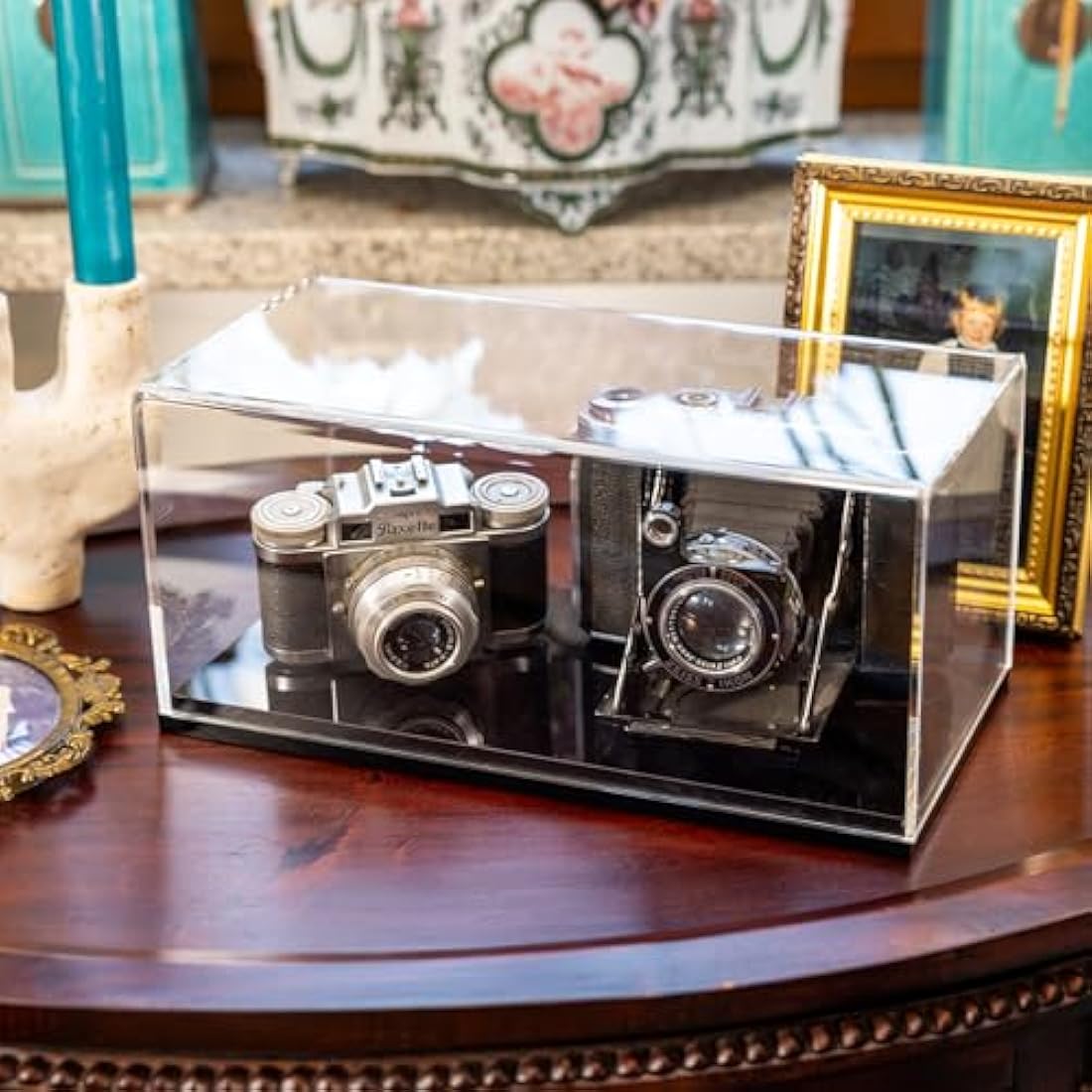 HMF Acrylic Display Case for Model Cars | Dustproof & UV-Resistant