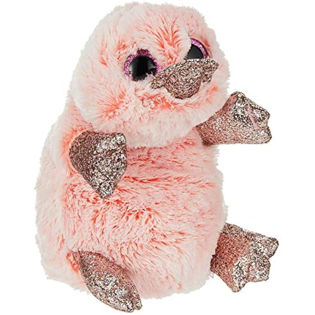 Ty Beanie Boos Wilma Pink Platypus Plush Toy - 15cm Stuffed Animal