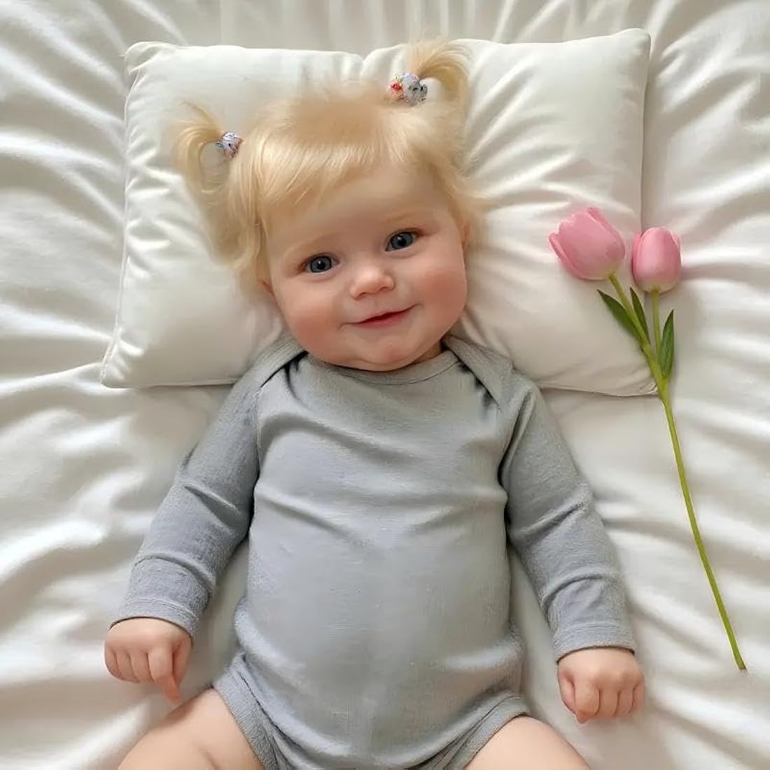 Reborn Baby Doll – 20 Inch Lifelike Silicone Maddie Toy