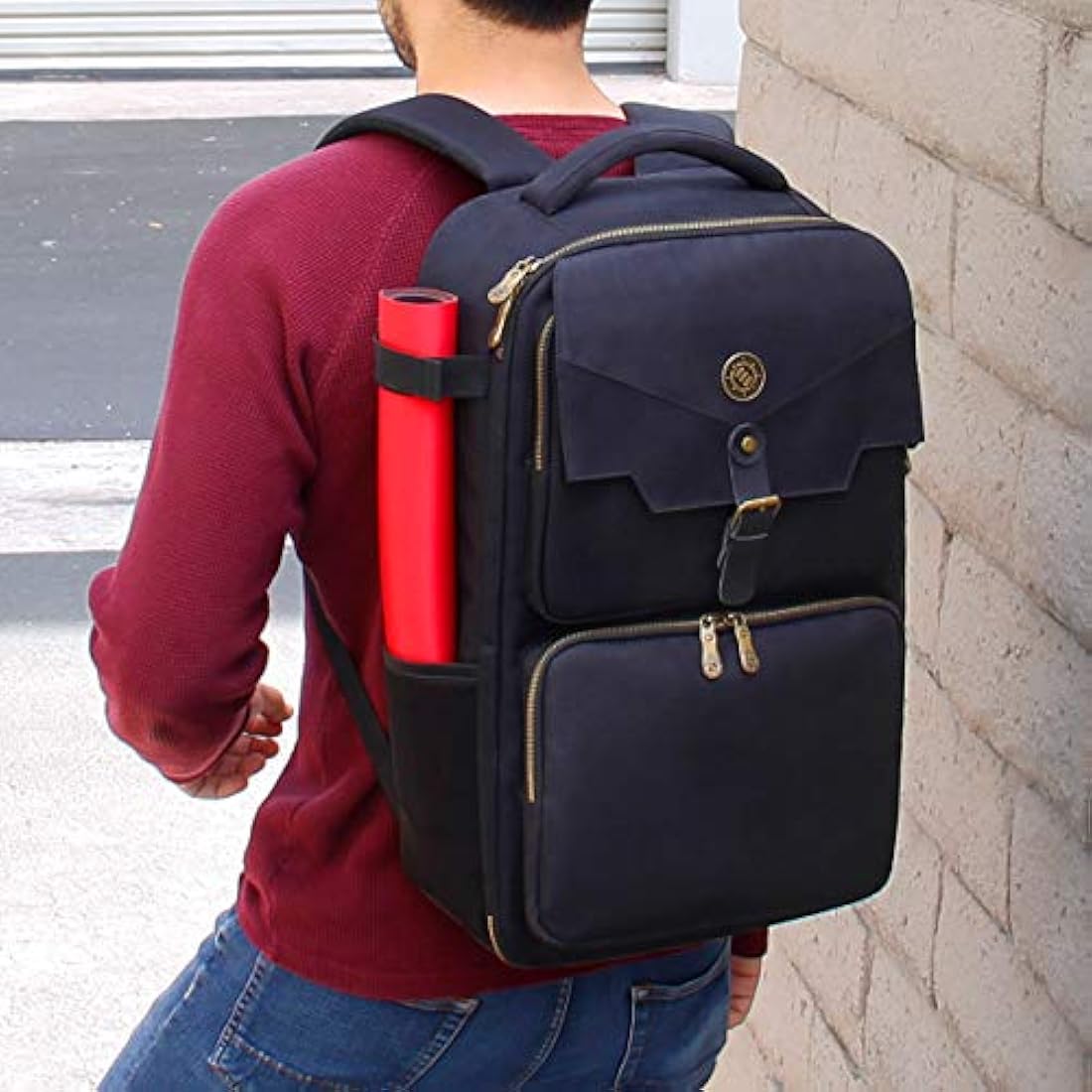 MTG Backpack – TCG Card Storage & Deck Box Organizer (Black)