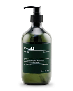 Meraki Men's Hand Soap – Cactus Flower & Aloe Vera Skincare | 490ml