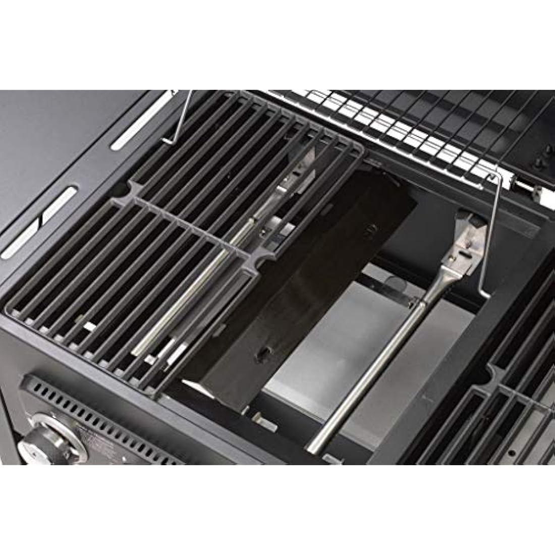 CosmoGrill Hybrid 4 Burner Dual Fuel BBQ | Gas Grill & Charcoal Smoker
