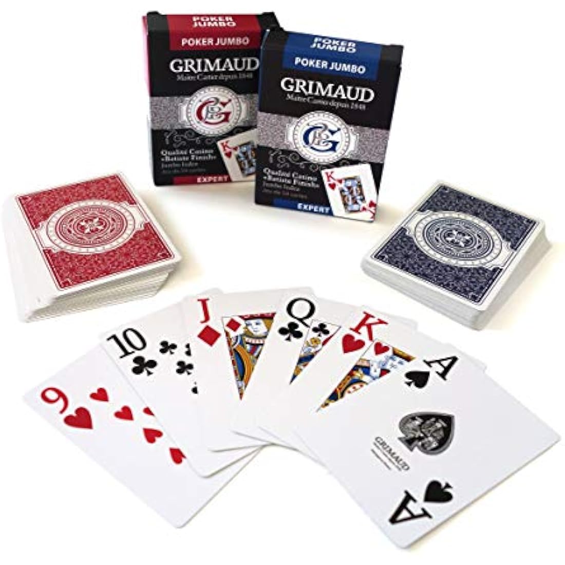 Grimaud World Poker Tour Set | 500 Chips in Black Aluminium Briefcase