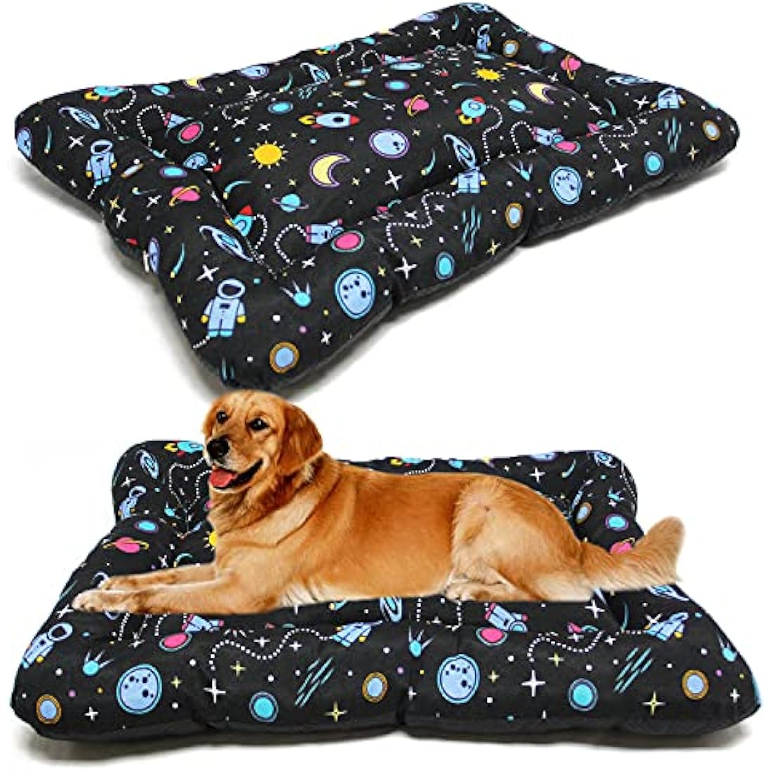 BPS Non-Slip Pet Bed Mat - Antibacterial & Bite Resistant Dog Mattress