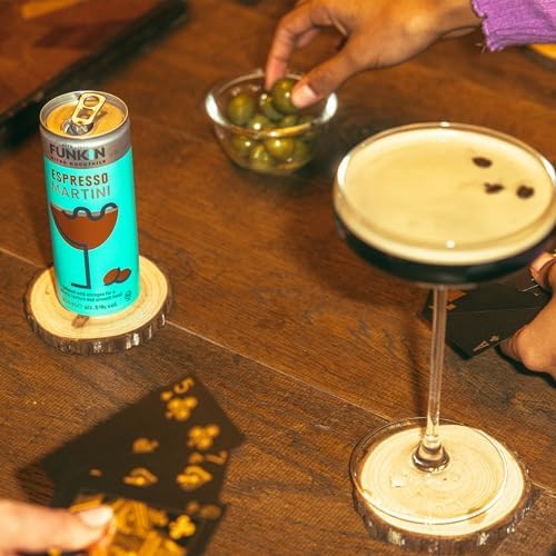 Funkin Nitro Espresso Martini Pre-Mixed Cocktail Cans - 12 x 250ml
