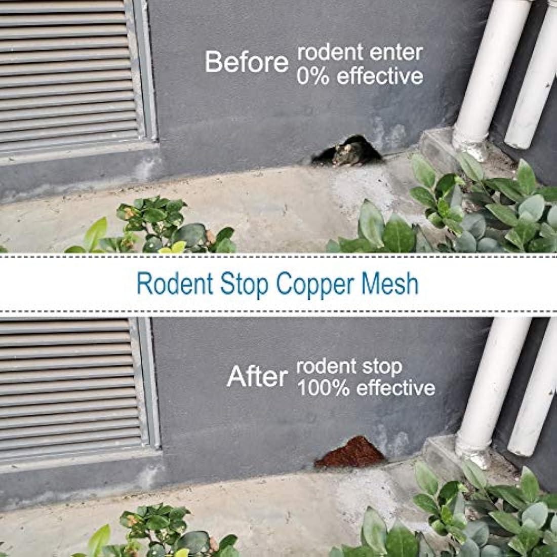 Pure Copper Mesh – 20ft Rodent & Pest Control Wire Blocker