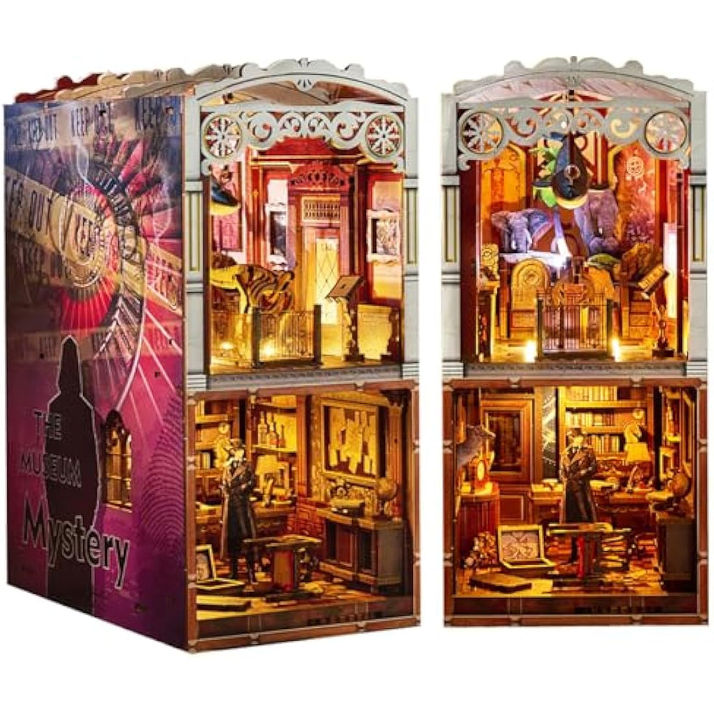 Spilay DIY Book Nook Kit - The Unsolved Case of the Museum with LED