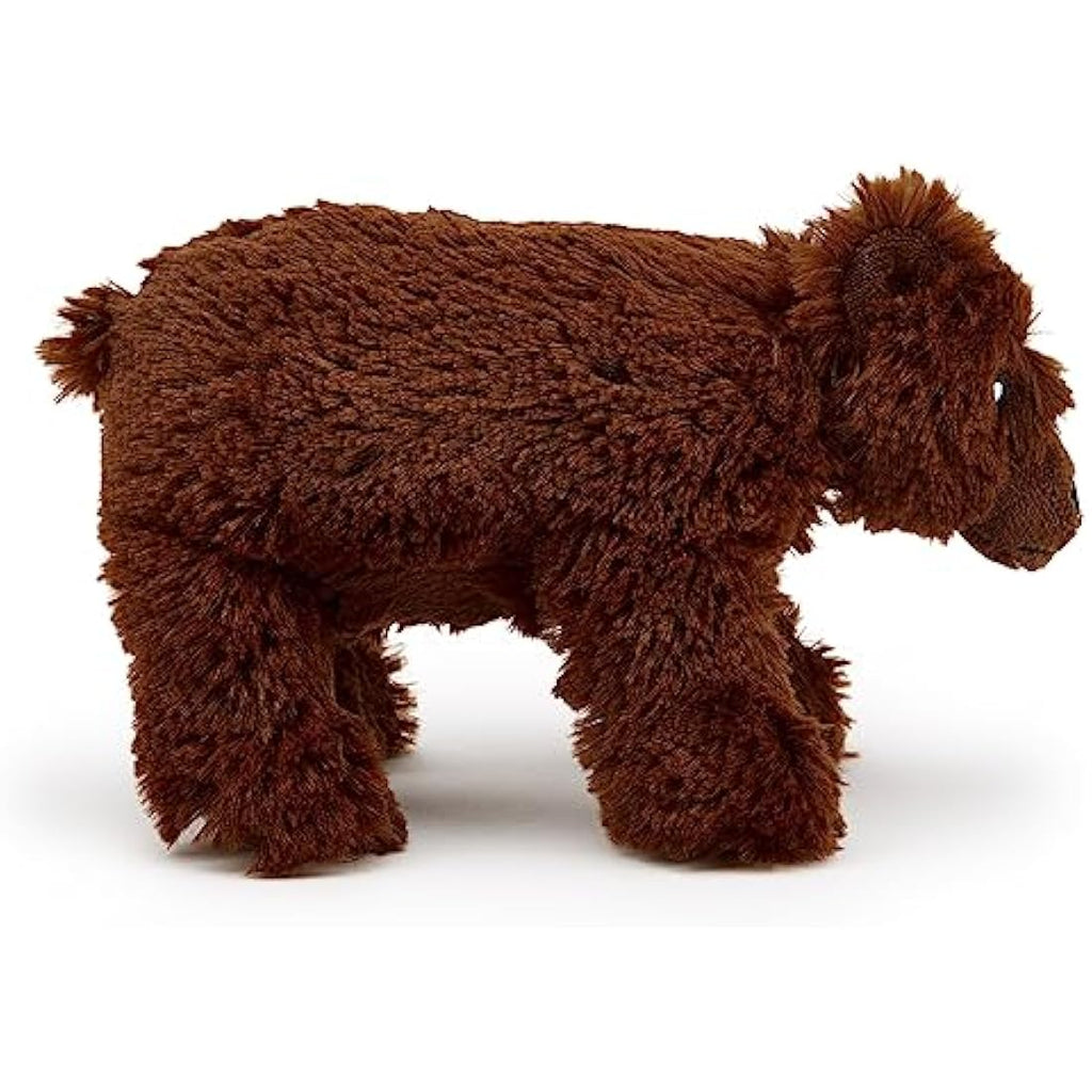 Zappi Co Grizzly Bear Plush Toy – 21cm Recycled Eco-Friendly Soft Toy