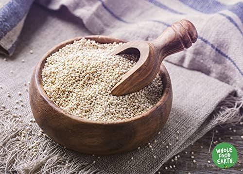 Wholefood Earth Organic Quinoa Grain – 3kg Raw Vegan High Fibre