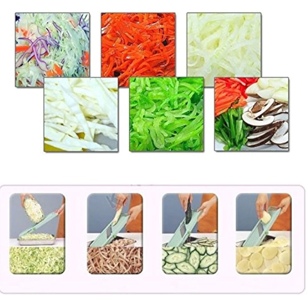 Niken Japanese Mandoline Slicer – Commercial Vegetable & Fruit Cutter