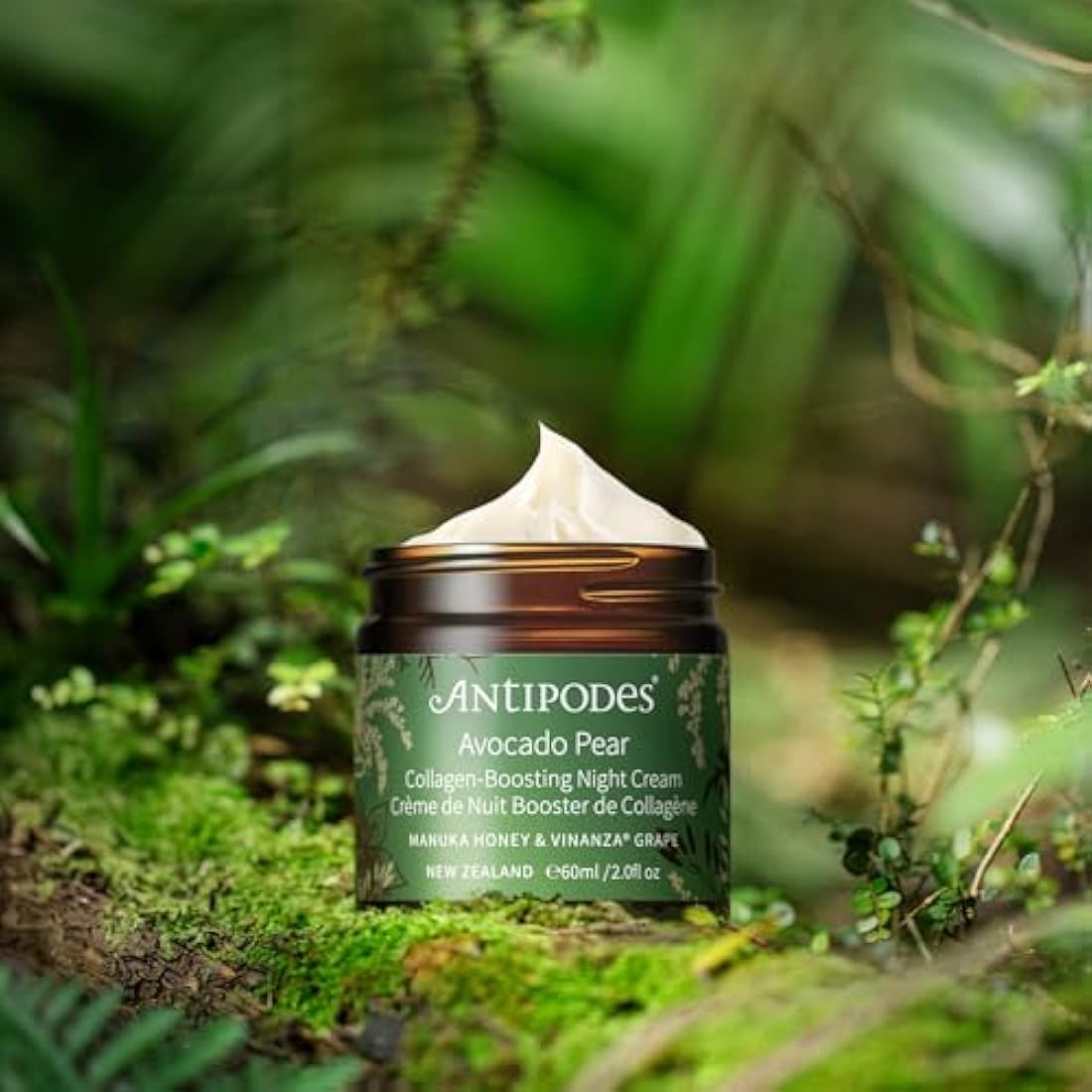 Antipodes Avocado Pear Nourishing Night Cream – Organic Moisturizer 60ml