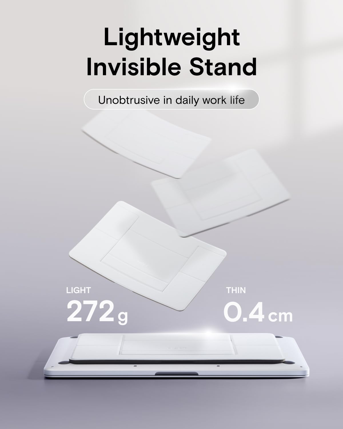 MOFT Laptop Stand for Desk, Non-Adhesive Laptop Stand with 2 Adjustable Viewing Angles - image 2