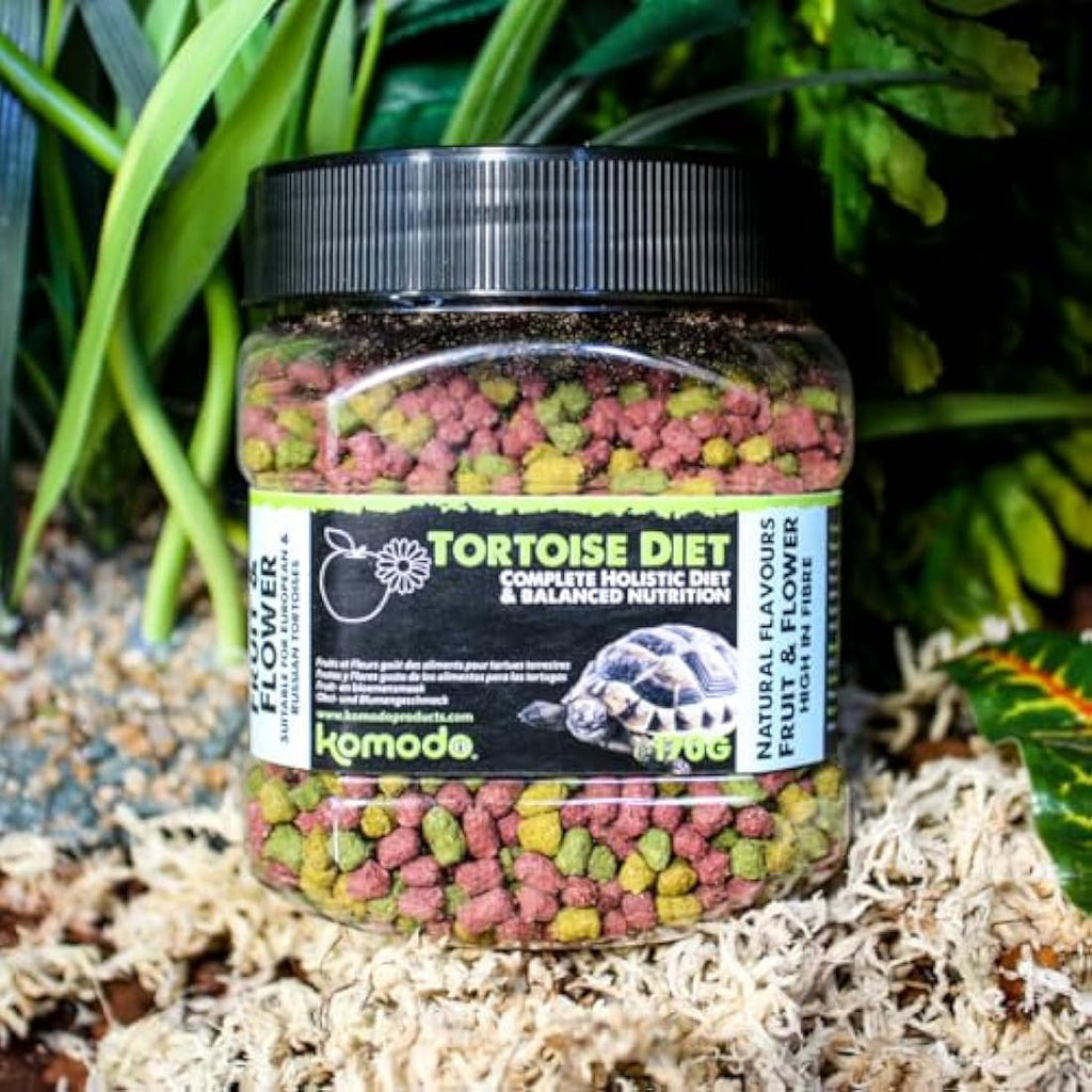 Komodo Fruit and Flower Tortoise Diet – Holistic High Fibre Food 170g