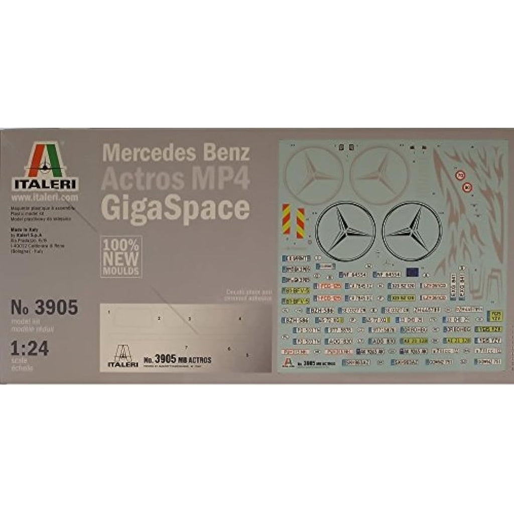 Italeri 1:72 Mercedes Benz Actros Gigaspace Model Truck Hobby Kit