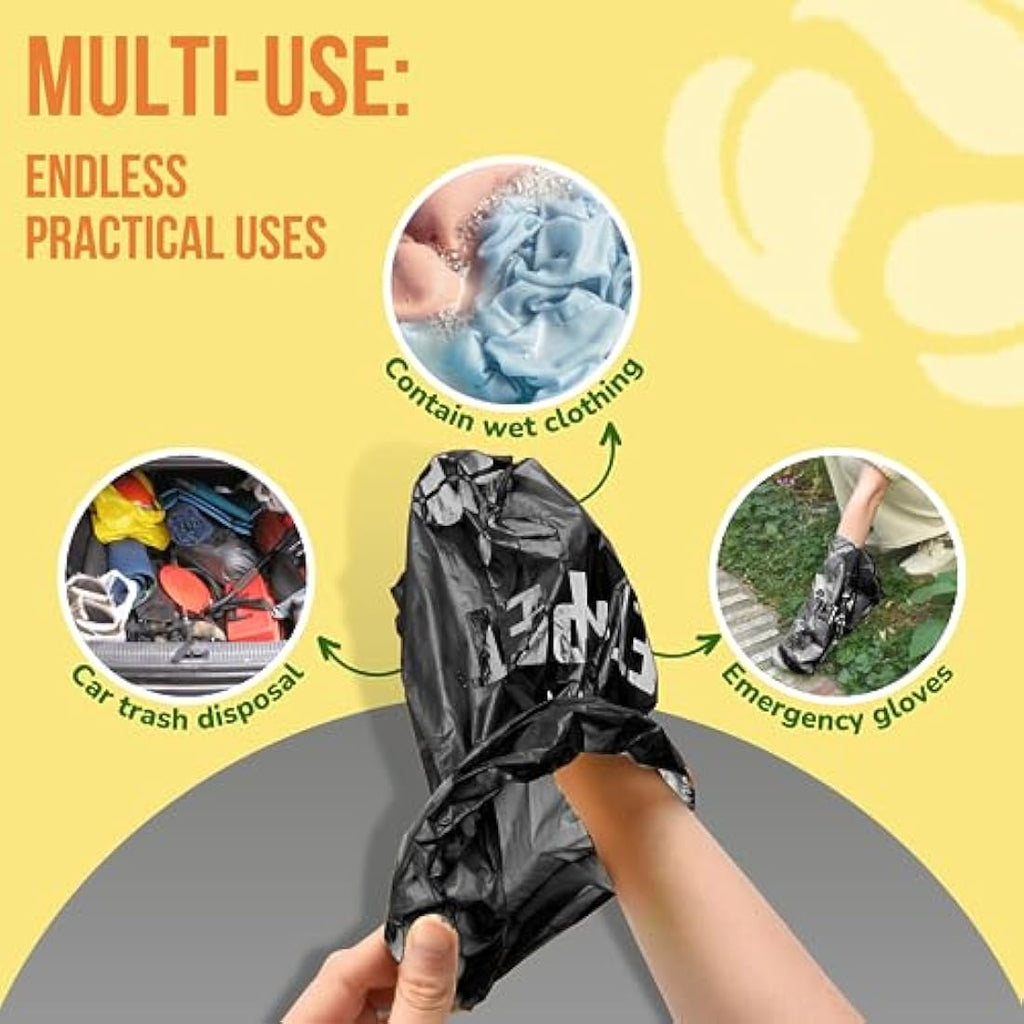 PET N PET Biodegradable Dog Poop Bags | 1080 Count Leak-Proof Rolls