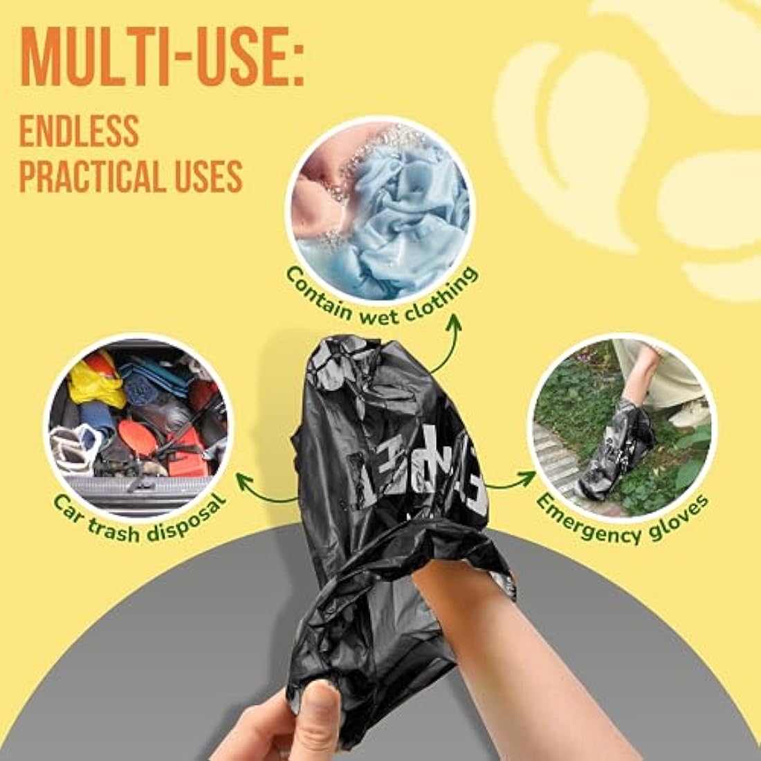 PET N PET Biodegradable Dog Poop Bags | 1080 Count Leak-Proof Rolls
