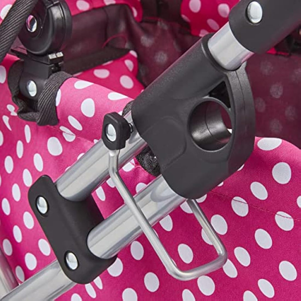 Molly Dolly My First Dolls Pram – Adjustable Toy Stroller for Ages 2-5