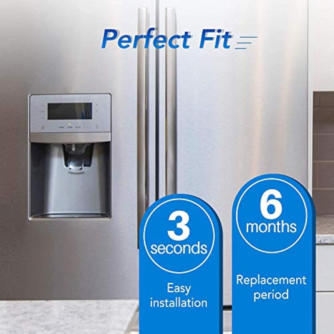 ICEPURE Refrigerator Water Filter for Samsung DA29-00020B HAF-CIN | 3 Pack