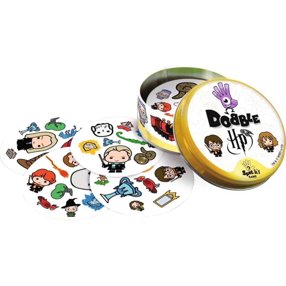 Harry Potter Dobble Card Game by Asmodee – Family Observation Game