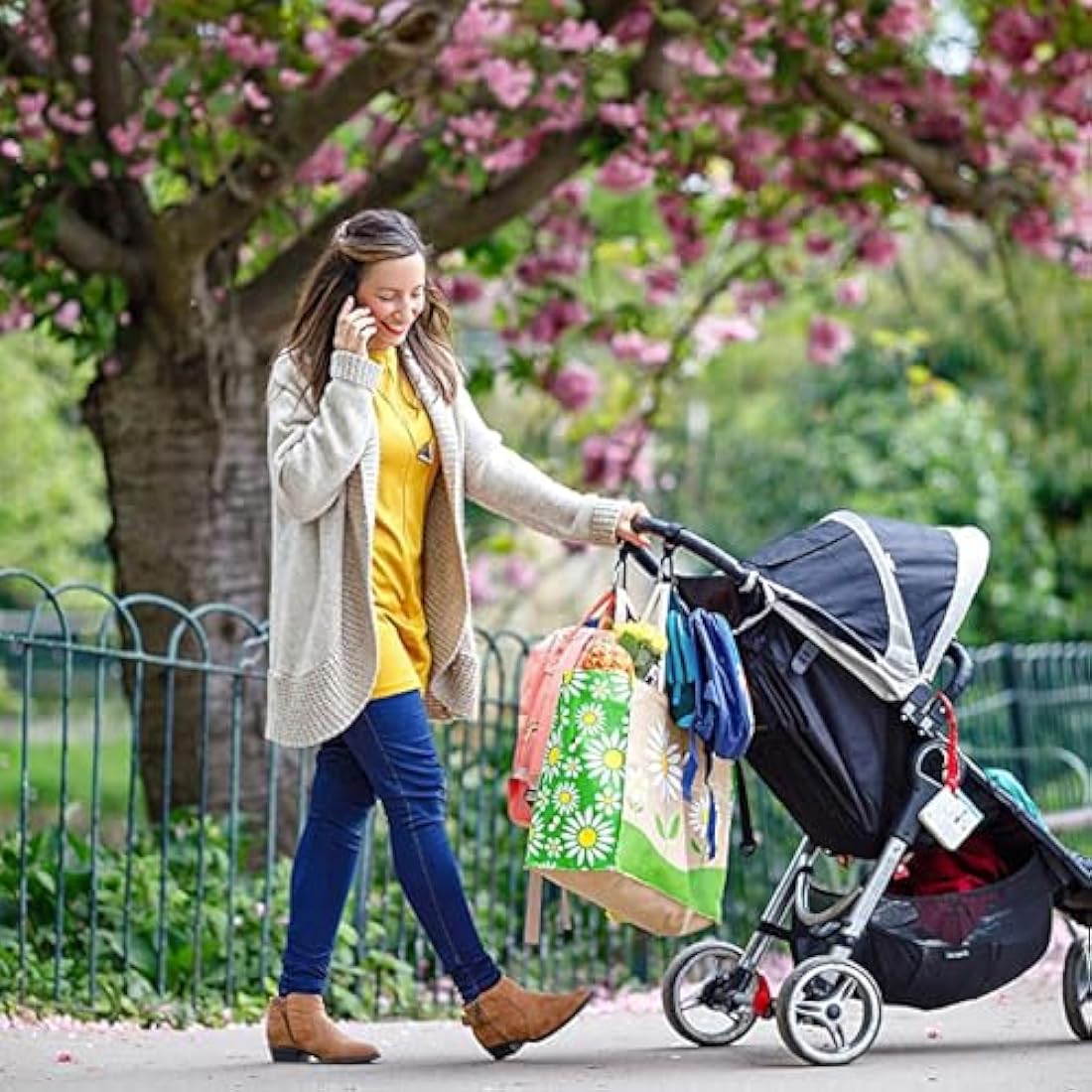 Baby Uma Buggy Clips – Universal Aluminium Pram Hooks, 5kg Capacity