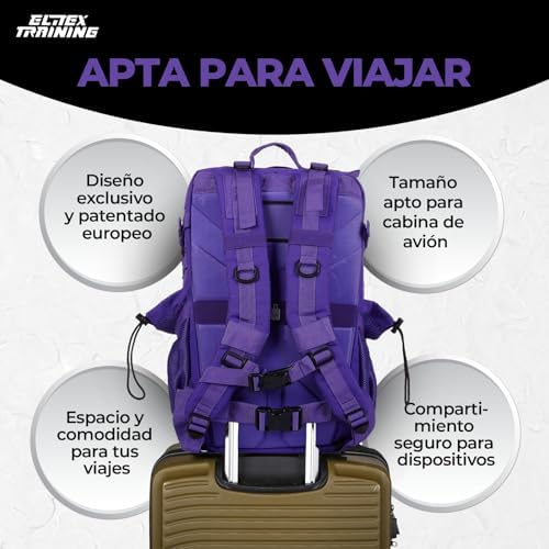 ELITRAINX V2 Tactical Backpack | 45L Waterproof Oxford Gym Bag