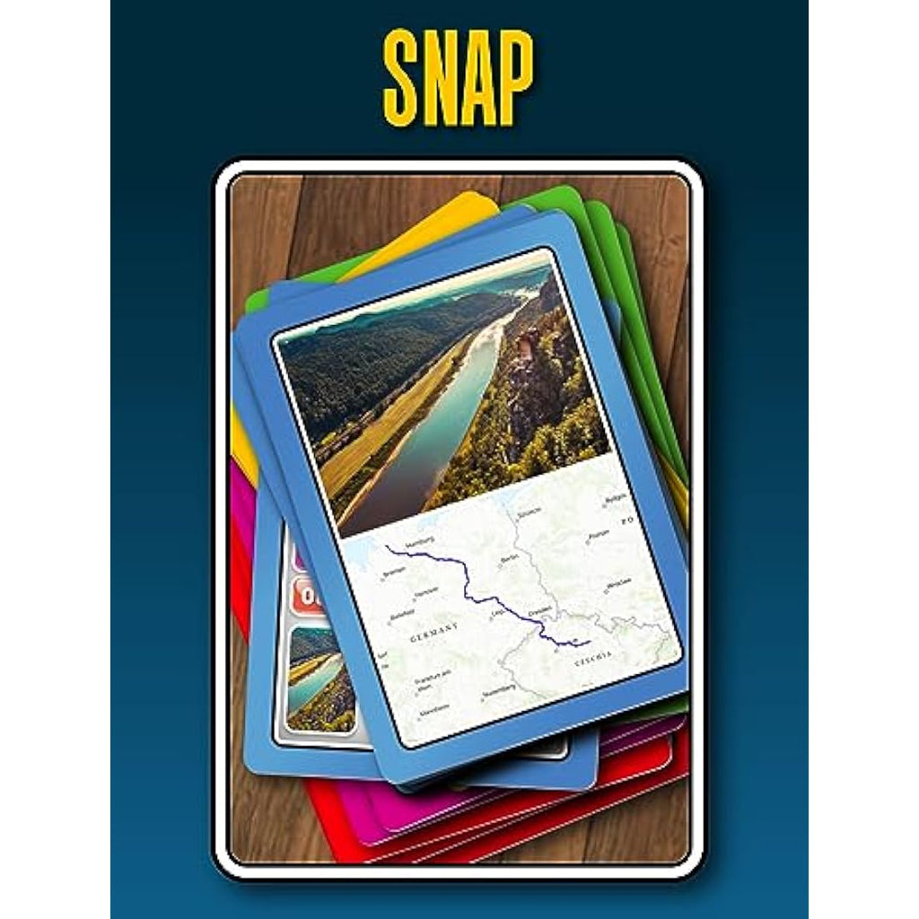 Rivers Smart Cards | 7-in-1 Educational Travel Card Game