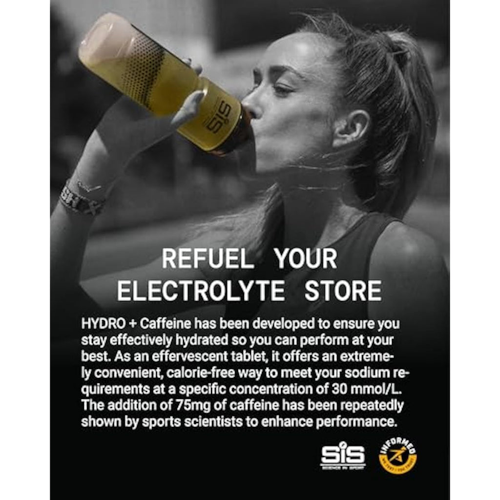 Science in Sport HYDRO Electrolyte Tablets – Cola + Caffeine, 160ct