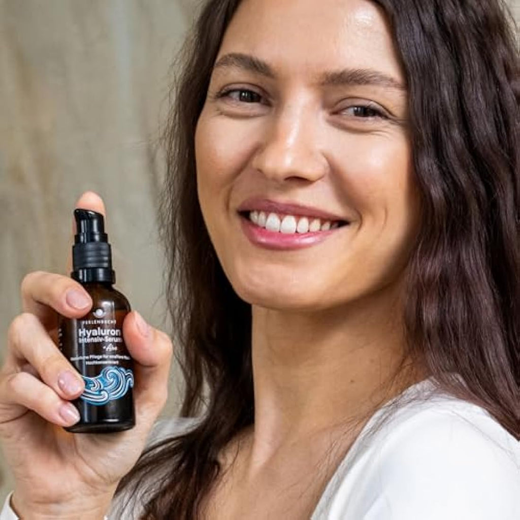 PERLENBUCHT Hyaluronic Acid & Aloe Face Serum – Vegan Anti-Aging Care