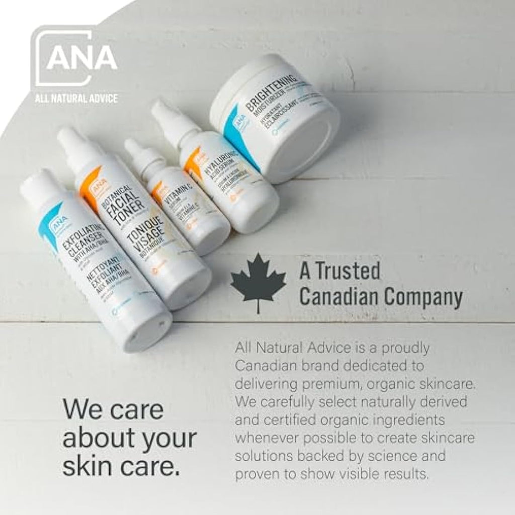 All Natural Advice Vitamin C Serum with Hyaluronic Acid & Vitamin E