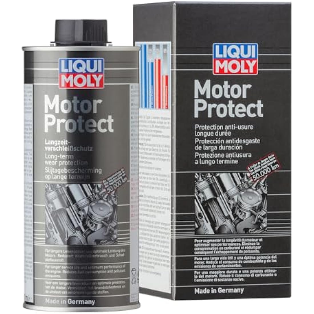 Liqui Moly Motor Protect | Synthetic Engine Oil Additive | 500 ml