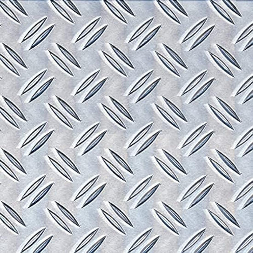 Alberts Aluminium Structured Sheet – Ripple Embossing – 300 x 1000 x 1.5 mm