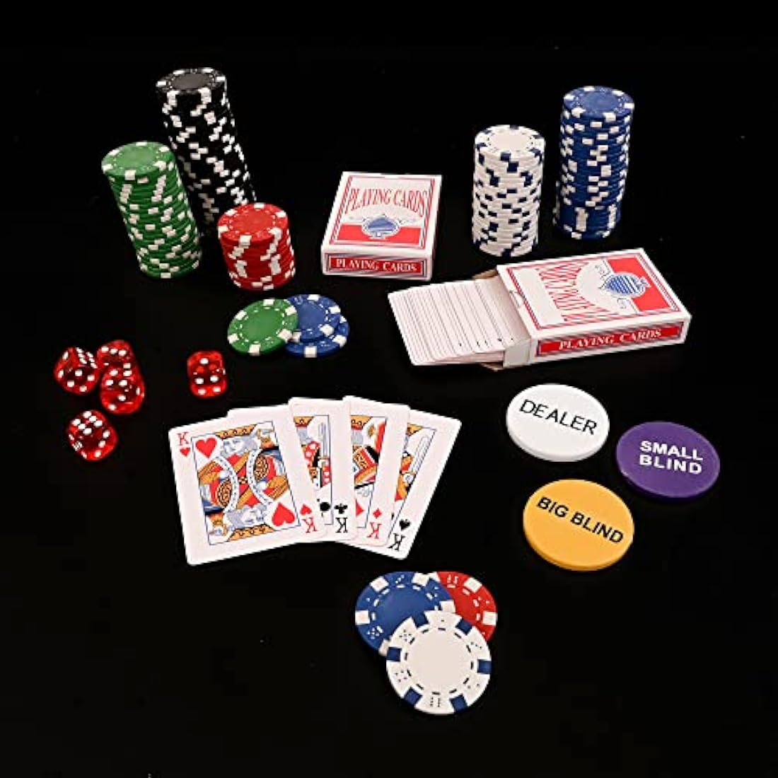 M.Y Texas Hold'em Poker Set | 300 Piece 11.5g Chips in Aluminium Case
