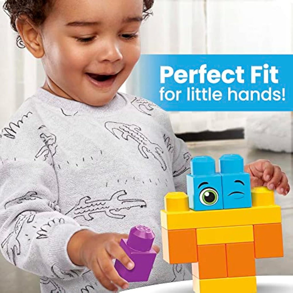 Mega Bloks Bigger Building Bag | 150 Piece Toddler Toy Set