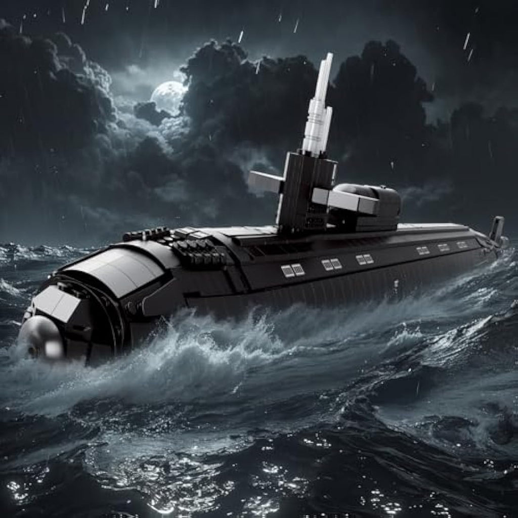 JMBricklayer Los Angeles-class Nuclear Submarine Model Set - 2750PCS