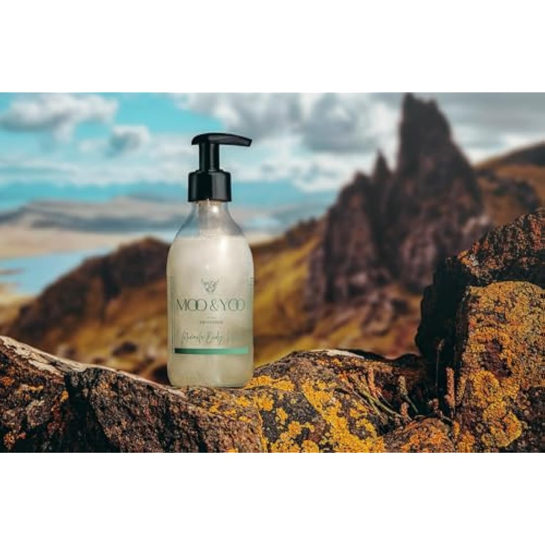 Moo & Yoo Natural Body Wash – Marula Oil & Icelandic Moss – 250ml