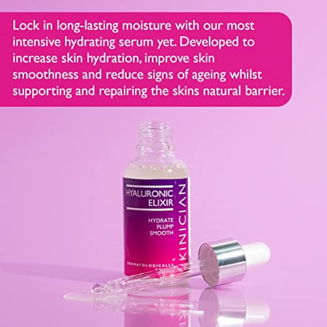 SKINICIAN Multi-Molecular Hyaluronic Elixir | Plumping Hydration Serum