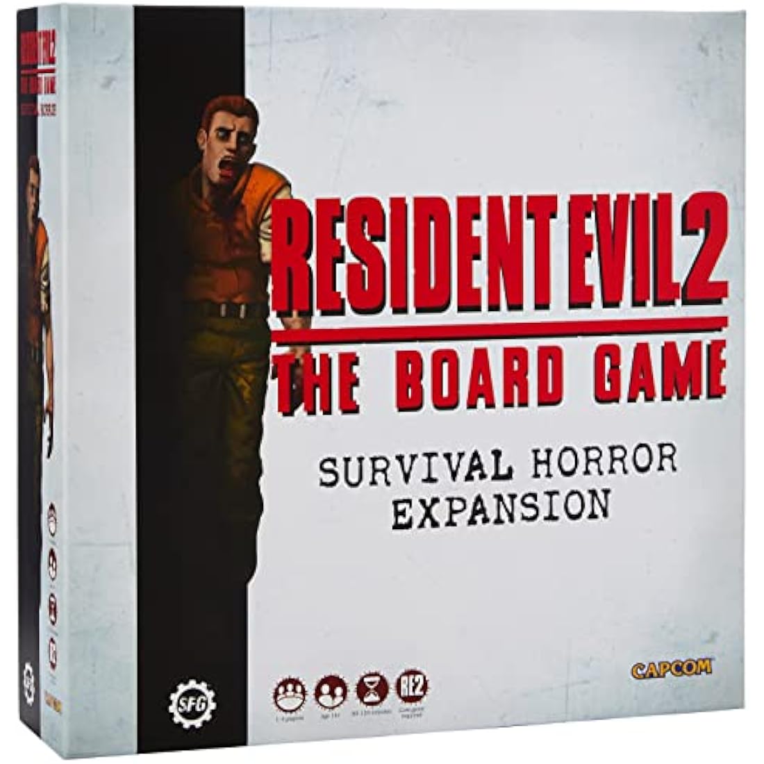 Resident Evil 2 Board Game: Survival Horror Expansion | 13 Miniatures