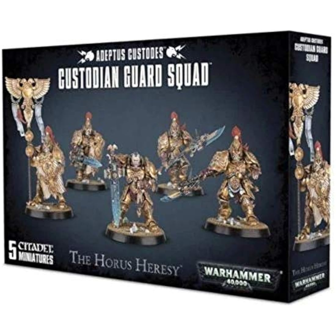 Games Workshop Warhammer 40k Adeptus Custodes Custodian Guard Squad