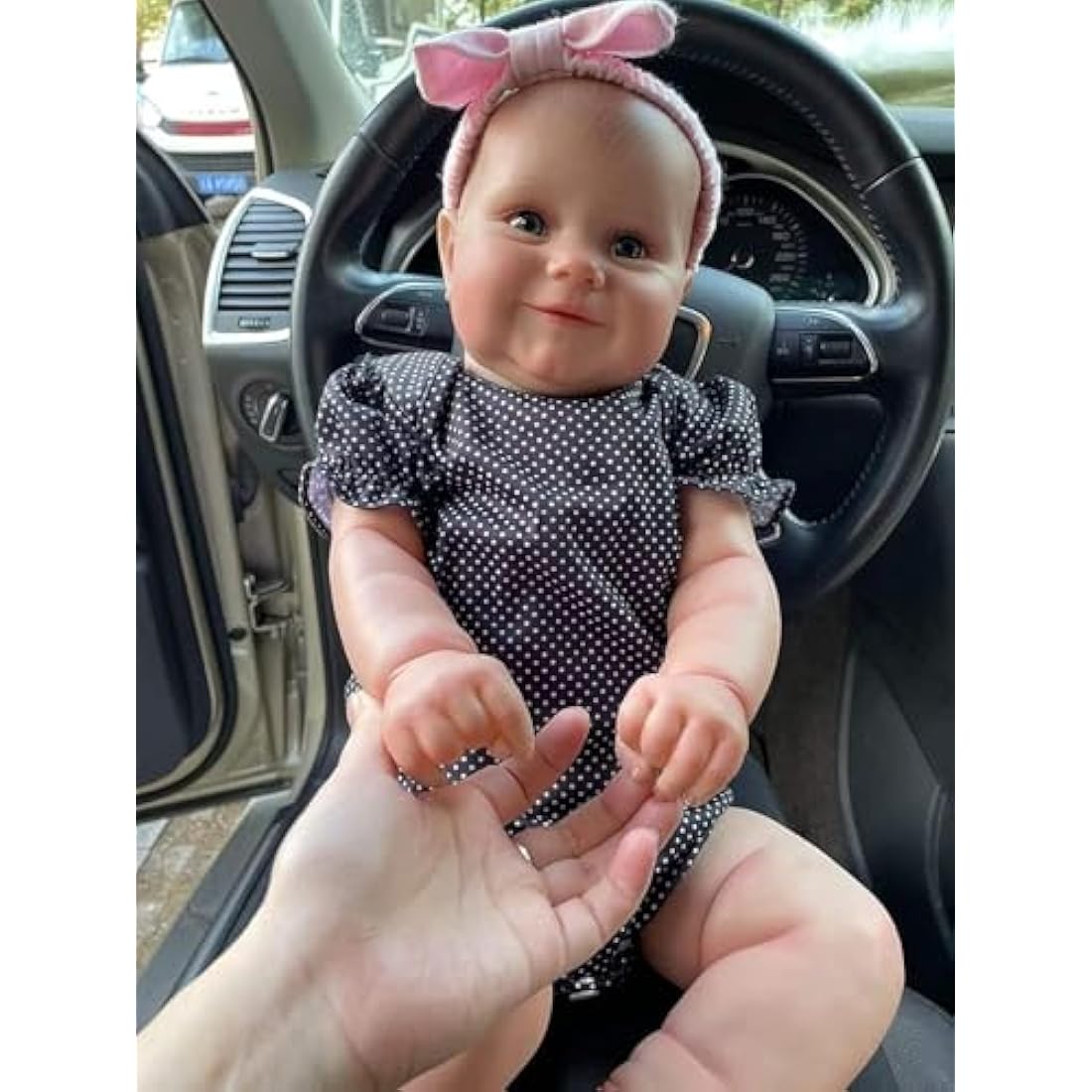 Jolof Store Reborn Baby Doll - 20 Inch Lifelike Soft Silicone Vinyl Maddie