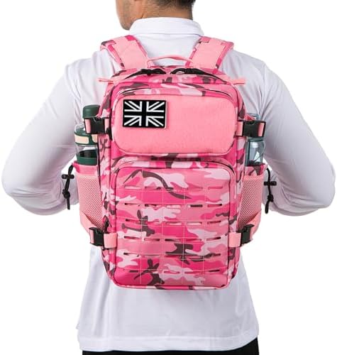 Military Tactical Backpack – Molle Hiking Rucksack 45L
