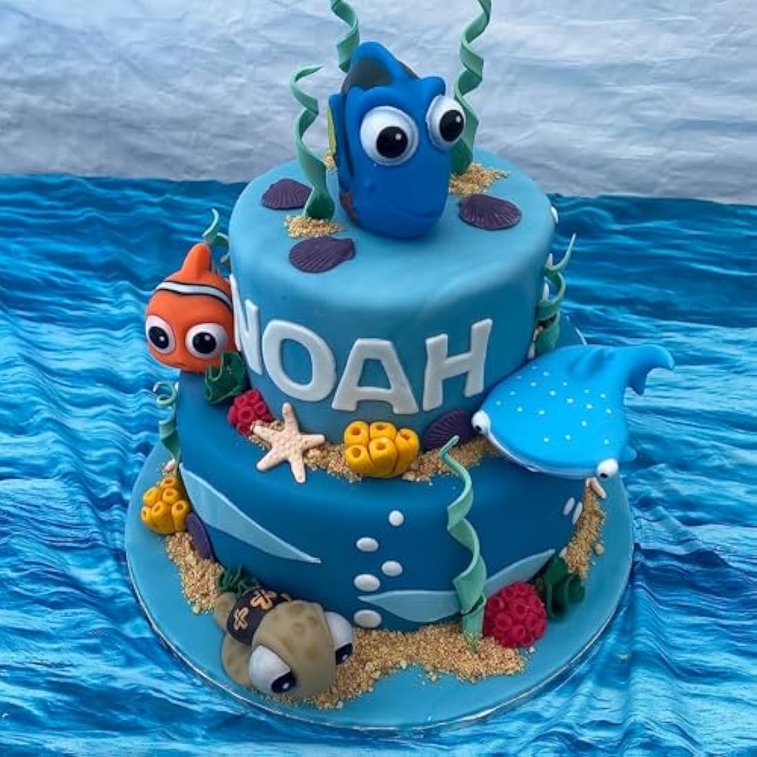Disney Finding Dory & Nemo Bath Squirter Toys – 6-Piece BPA-Free Set