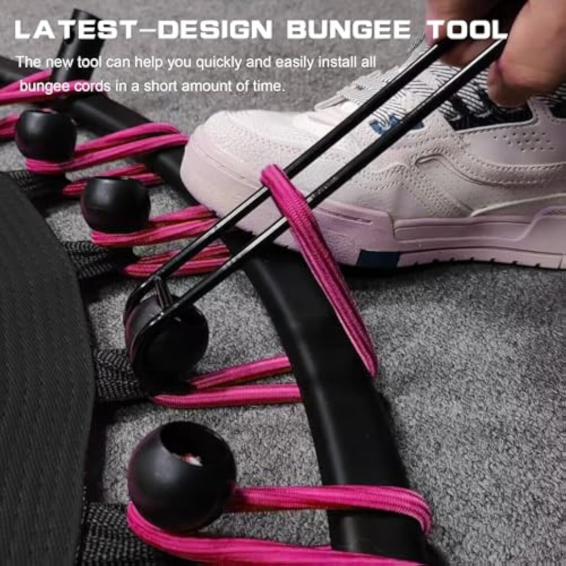 DARCHEN Rebounder Trampoline - 200KG Silent Mini Fitness Trampoline | 100CM