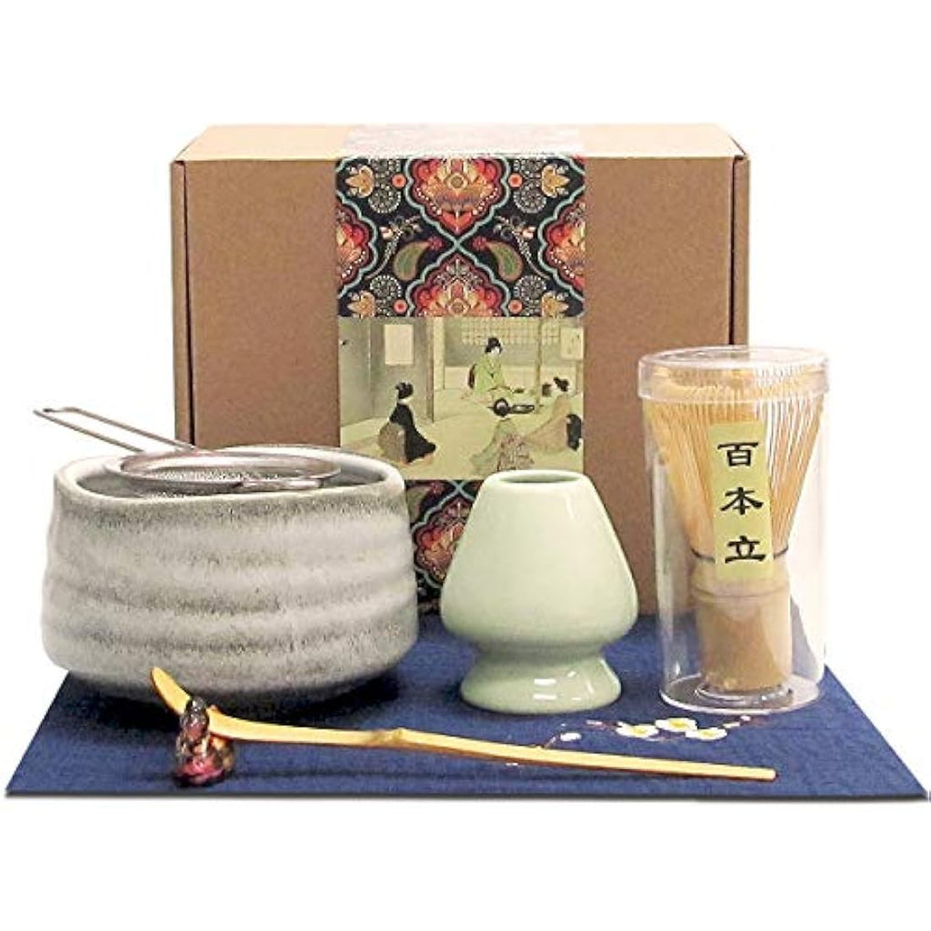 Japanese Matcha Tea Set - 7 Piece Bamboo Ceremony Kit