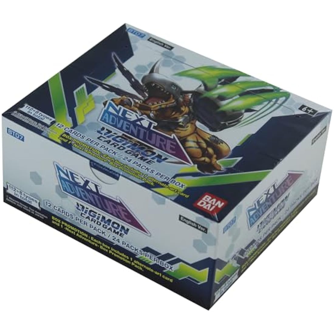 Digimon Card Game Next Adventure BT07 Booster Display - 24 Packets