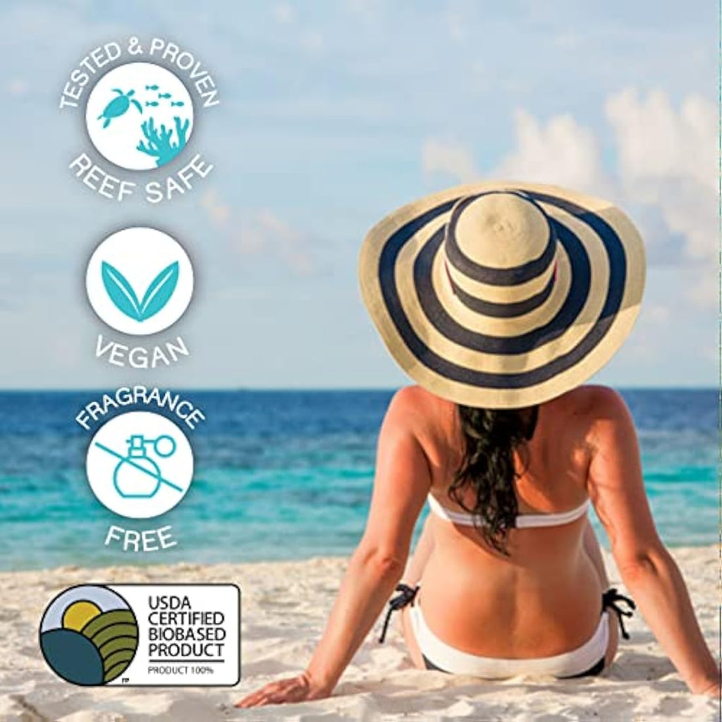 SPF 45 Shimmer Mineral Sunscreen – Reef Safe & Water Resistant