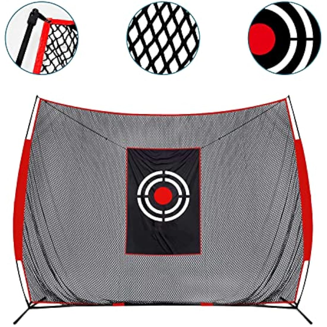 Kapler 10x8FT Golf Practice Net | Portable Hitting & Driving Net